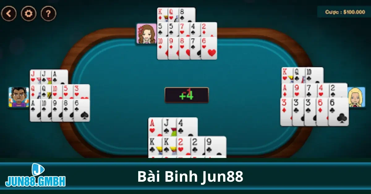 Bài Binh Jun88 – Khám Phá Trò Tư Duy Với Thưởng Hấp Dẫn 2 Bài Binh Là Gì? Tìm Hiểu Luật Chơi Đơn Giản Tại Jun88