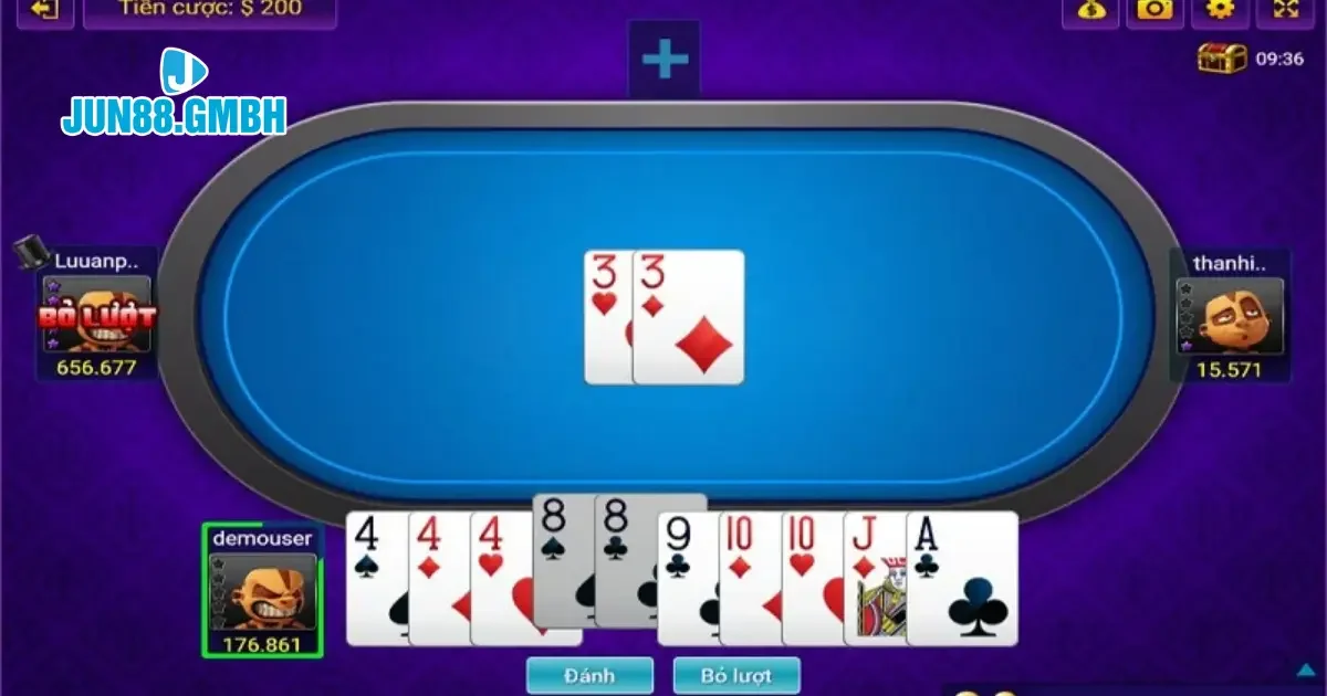 Bài Sâm Lốc Jun88 – Game Giải Trí Với Chiến Thuật Dễ Hiểu 3 Cách Chia Bài