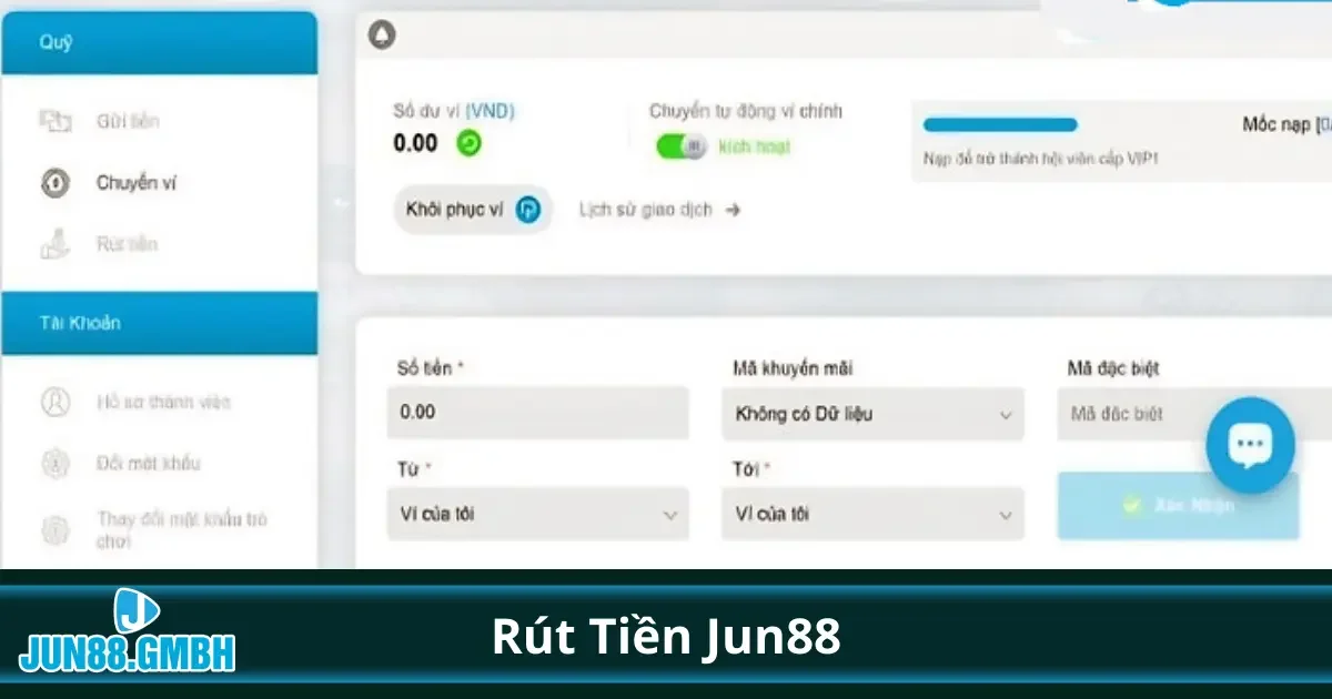 Rút Tiền Jun88 - Nhận Phần Thưởng Dễ Dàng Và An Toàn 2 Điều kiện cần biết để thực hiện giao dịch rút tiền tại Jun88